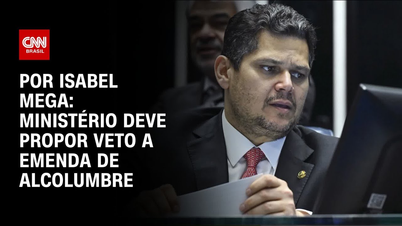 Análise Ministério deve propor veto a emenda de Alcolumbre | LIVE CNN