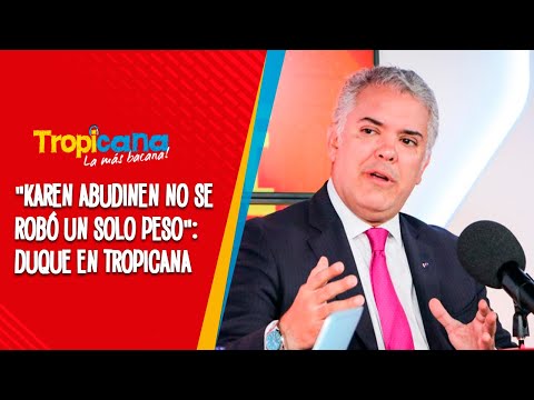 Karen Abudinen no se robó un solo peso: Iván Duque