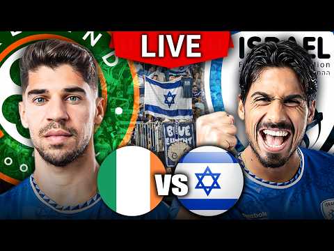לייב רותח | נבחרת ישראל נגד אירלנד | הרבה יותר מעוד משחק!