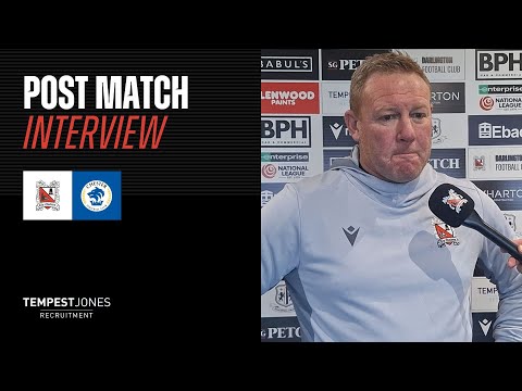 Chester Post-Match Interview: Steve Watson