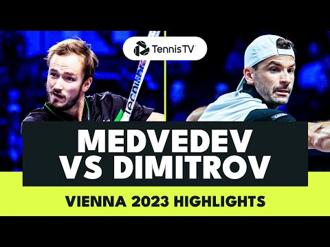 Daniil Medvedev vs Grigor Dimitrov INSANE Match Highlights | Vienna 2023