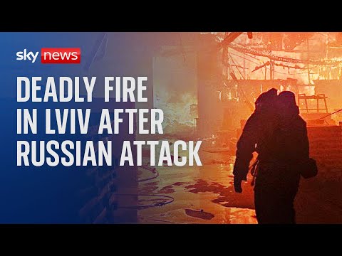 Ukraine War: Russia attacks Lviv causing fatal fire