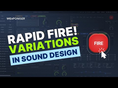 Creating Variation With Weaponiser: Complete Overview & Guide to Next-Level #SoundDesign!