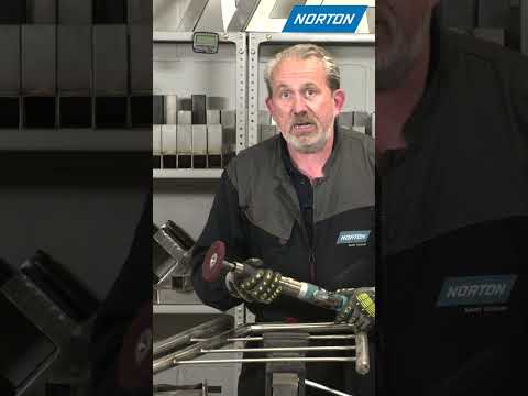 How to clean hard-to-reach stainless steel areas FAST! #shorts  #metalfabrication