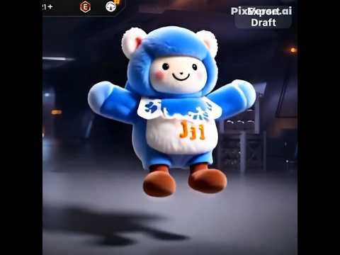 Pet into teddy 🧸 ai video| #freefire #shorts