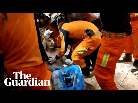 Myanmar earthquake: man pulled alive from rubble after five days