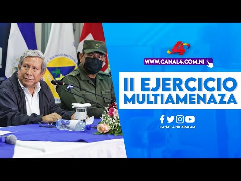 Nicaragua se prepara para el II Ejercicio Nacional de preparación en situaciones multiamenaza
