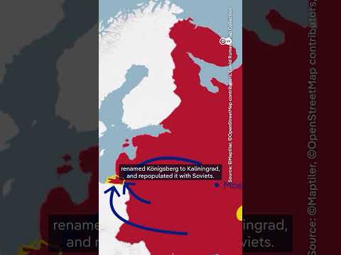 The Russian stronghold surrounded by NATO territory | Mapped Out