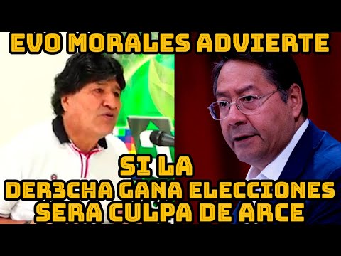 EVO MORALES DICE LOS CORRUP-TOS TIENEN MI3DO QUE REGRESE PRESIDENCIA DE BOLIVIA..