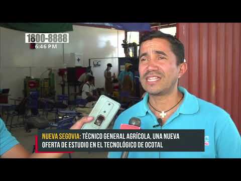 Tecnológico de Ocotal inicia el año con tres nuevas especialidades - Nicaragua
