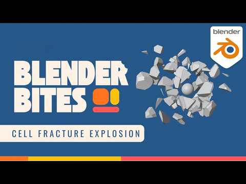 Blow Up Any Object in Blender (Fast Cell Fracture Trick)