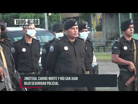 Policía Nacional da banderillazo al Plan María en Jinotega, Caribe Norte y Río San Juan, Nicaragua