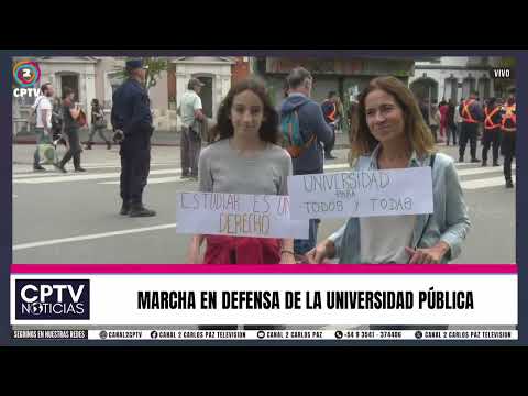 Marcha en Córdoba en defensa de la educación Pública