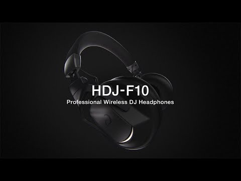 Introducing the HDJ-F10 professional wireless DJ headphones