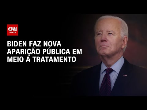 ​Joe Biden faz nova aparição pública em meio a tratamento de câncer | AGORA CNN