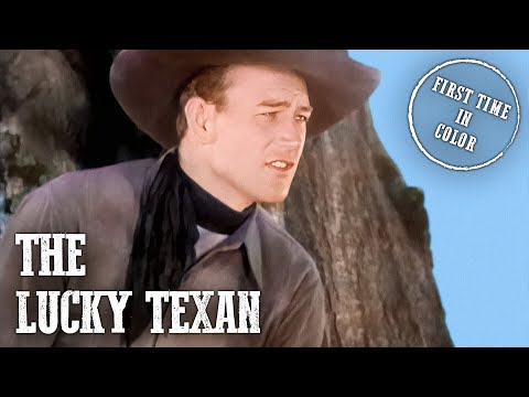 The Lucky Texan | John Wayne | Colorized | Western Classic | English