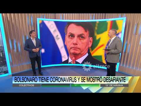 El polémico video de Bolsonaro, desafiante con su Coronavirus, consumiendo hidroxicloroquina