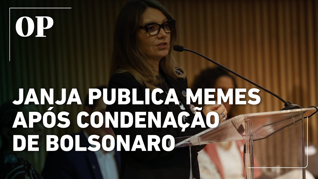 Janja publica meme de Nazaré Tedesco nas redes sociais logo após condenação de Bolsonaro