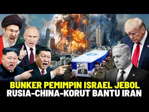 KEMATIAN NETANYAHU DISEMBUYIKAN TRUMP? Rusia-China-Korut Diam² Bantu Iran Serang AS-Israel