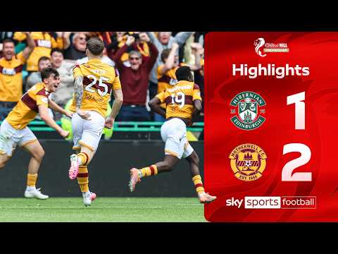Ibrahim Said's late goal gives Motherwell victory | Hibernian 1-2 Motherwell | Highlights