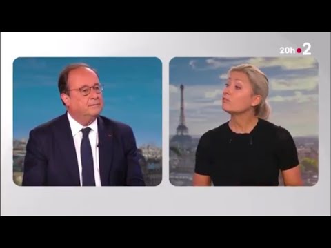 Anne-Sophie Lapix fait vaciller François Hollande avec une question surprenante «Premier ministre ?»