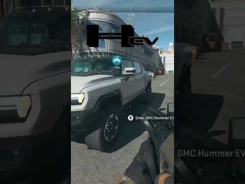 GMC Hummer EV in Call of Duty #shorts