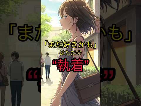 「まだ好きかも」はただの“執着”#恋愛