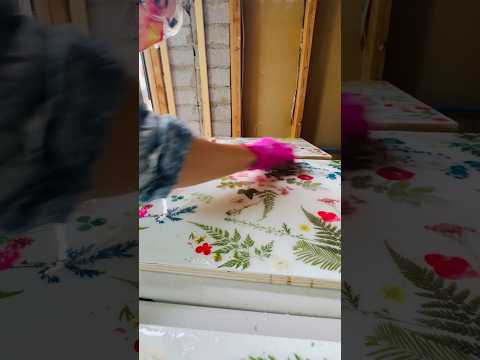 #resin #resinart #flowers