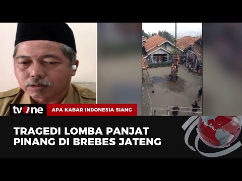 Ngeri! Begini Kronologis Tewasnya Peserta Panjat Pinang di Brebes