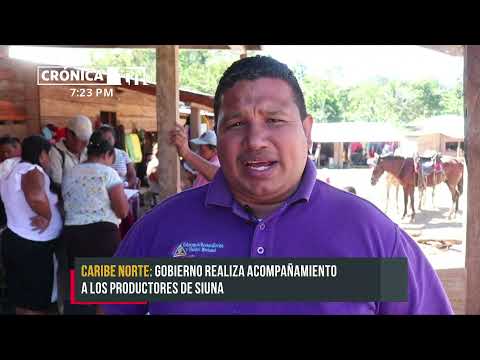 Realizan exitosa feria en Puerto de Montaña, Siuna - Nicaragua