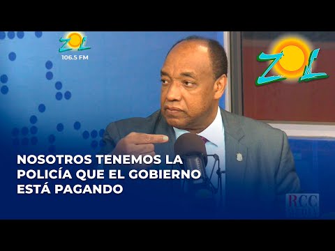 Elpidio Báez: Nosotros tenemos la policía que el gobierno está pagando