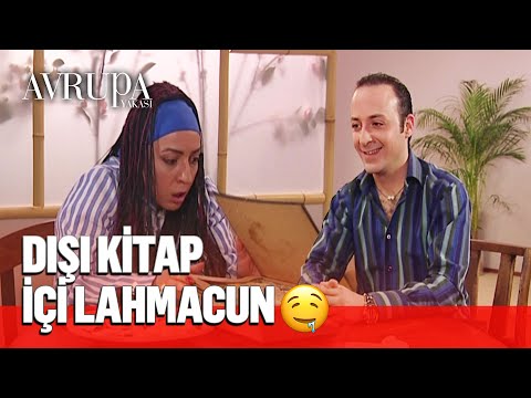 Sacit, Şahika'ya lahmacunlu kitap hediyesi - Avrupa Yakası