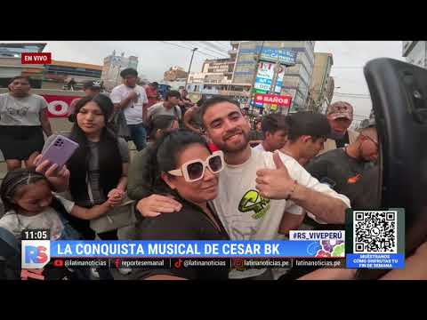 Conoce a 'César BK', el cantante peruano más escuchado del 2024