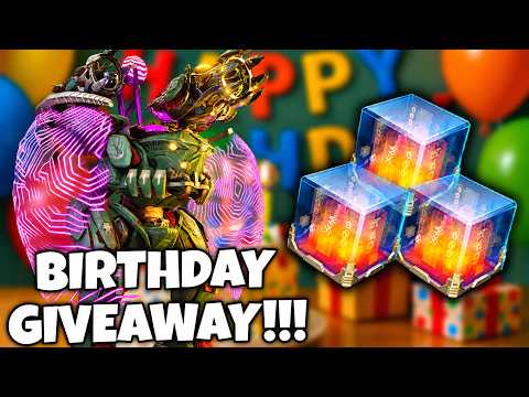 LIVE D-GEM & ATLAS GIVEAWAY — It's My Birthday! | WR - War Robots