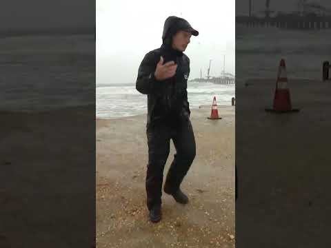 Mike Bettes Live In Atlantic City As Nor'easter Hits <strong>Jersey</strong> <strong>Shore</strong>