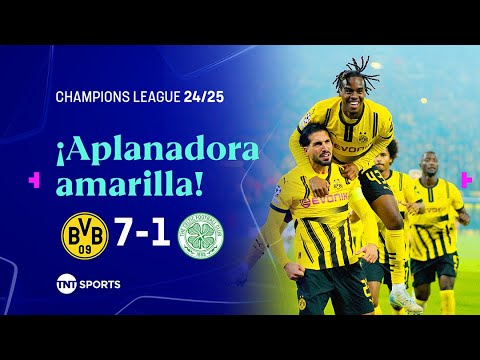 RESUMEN: BORUSSIA DORTMUND 7-1 CELTIC I JORNADA 2 | FASE DE LIGA | UEFA CHAMPIONS LEAGUE