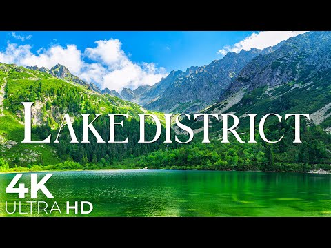 Lake District, UK 4K - Majestic Mountains, Stunning Lakes, and Lush Green Valleys • 4K VIDEO HD