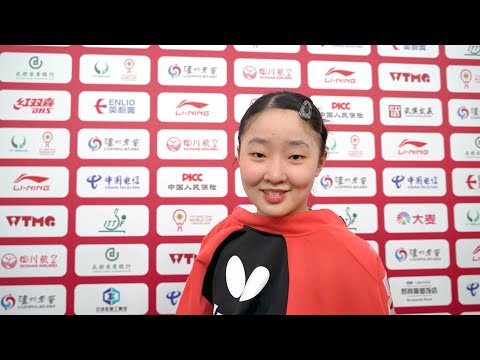 【オフショット】加藤カメラマンが好きすぎる張本美和｜ITTF混合団体ワールドカップ2025