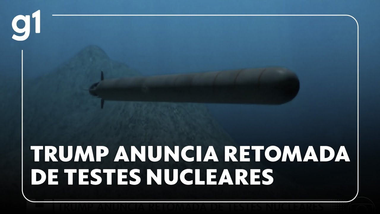 Jornal Hoje Estados Unidos anunciam que vão retomar testes com armas nucleares  TV Online Jornal Hoje Estados Unidos anunciam que vão retomar testes com armas nucleares