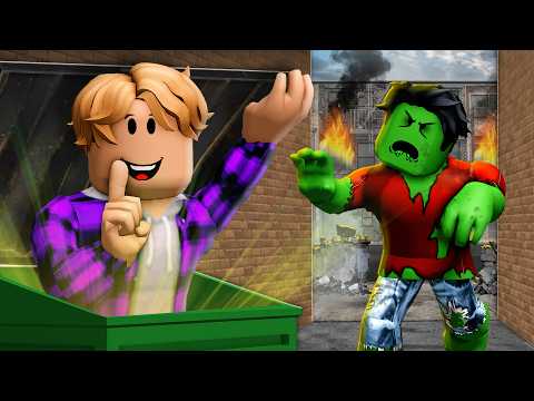 He Built A SECRET ROOM In The Zombie Apocalypse! (A Roblox Movie)