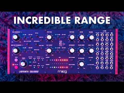A ton of Moog Labyrinth sounds (no talking)