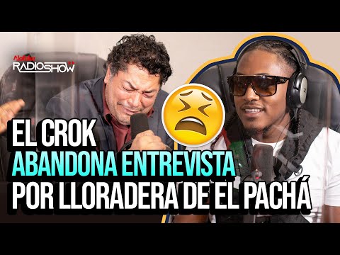 EL CROK ABANDONA ENTREVISTA POR LLORADERA DE EL PACHA (RESPONDE A CRAZY DESIGN & CEKY VICINY)