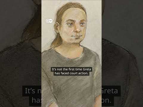 Climate activist Greta Thunberg appears in London court | DW News