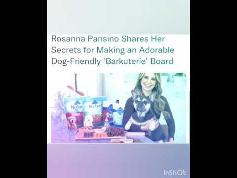 Rosanna Pansino Shares Her Secrets for Making an Adorable Dog-Friendly 'Barkuterie' Board