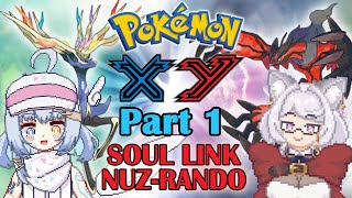 【PKMN XY Soul Link NuzRandomizer Pt1】FIRST TIME RANDOMIZING THIS OH BO