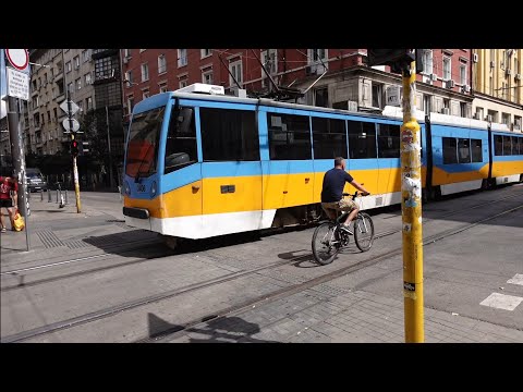 tram in Bulgaria Sofia