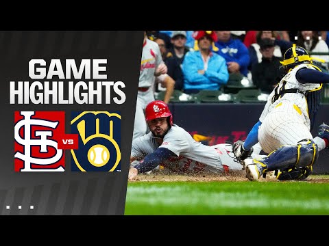 Cardinals vs. Brewers Game Highlights (5/11/24) | MLB Highlights