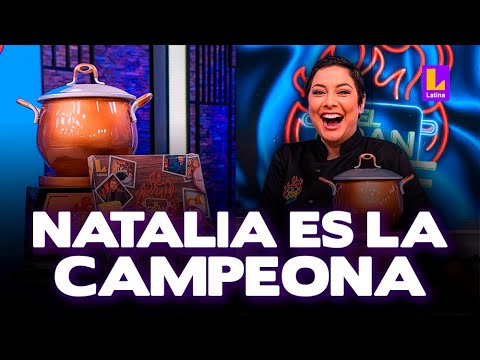 Nueva campeona: Natalia Salas es la ganadora de la segunda temporada de El Gran Chef Famosos