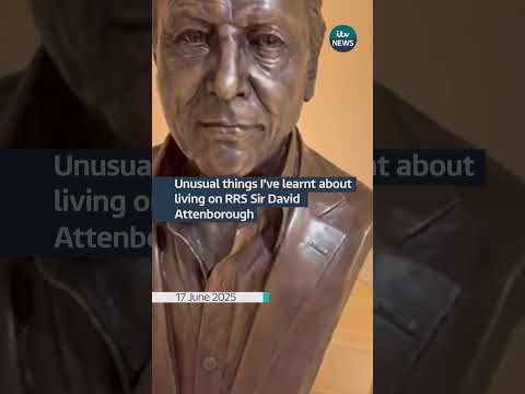 Unusual things I’ve learnt about living on RRS Sir David Attenborough| ITV News