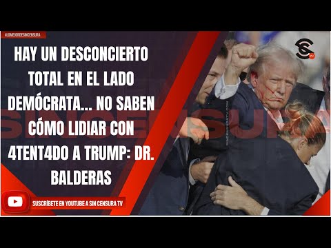 HAY UN DESCONCIERTO TOTAL EN EL LADO DEMÓCRATA… NO SABEN CÓMO LIDIAR CON 4TENT4D0 A TRUMP: BALDERAS